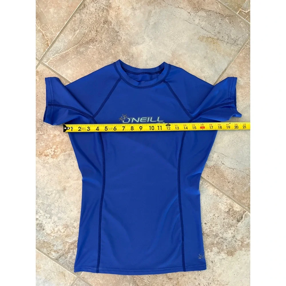 O'Neill Rash Guard Short Sleeve Women's Medium Swim Surf UPF 50 Sun Protection